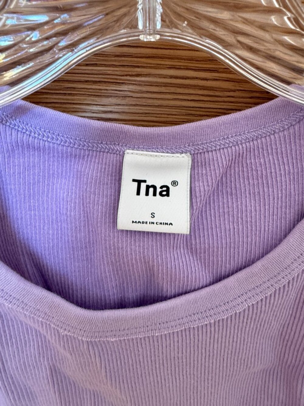 Aritzia Ribbed Cropped Racer Tank (TNA) - Picture 4 of 8